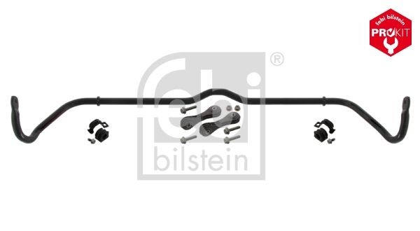 36630 FEBI BILSTEIN Sway bar SEAT Front Axle, with rubber mounts, with coupling rod