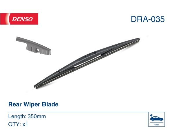 OEM-quality DENSO DRA-035 Windscreen wiper