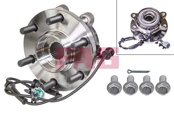 713 6139 40 FAG Wheel hub assembly NISSAN Photo corresponds to scope of supply, 139,9, 92,6 mm