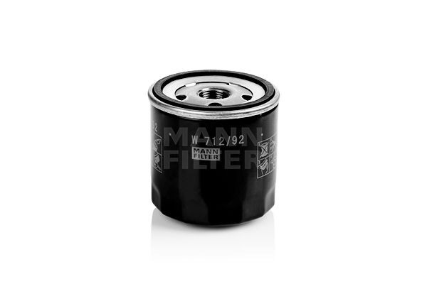 MANN-FILTER W 712/92 Oil filter 3/4-16 UNF, with one anti-return valve, Spin-on Filter