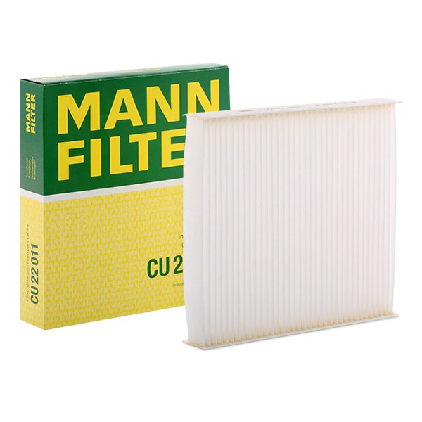 MANN-FILTER Particulate Filter, 216 mm x 200 mm x 35 mm Width: 200mm, Height: 35mm, Length: 216mm Cabin filter CU 22 011 buy