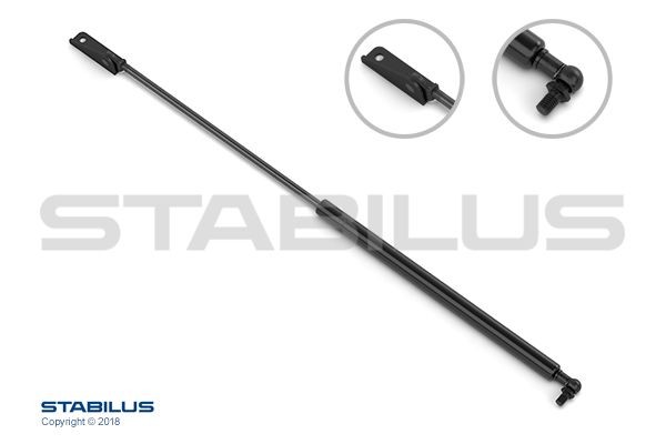 STABILUS // LIFT-O-MAT® 735888 Ammortizatore pneumatico, Cofano bagagli / vano carico 190N, 612 mm