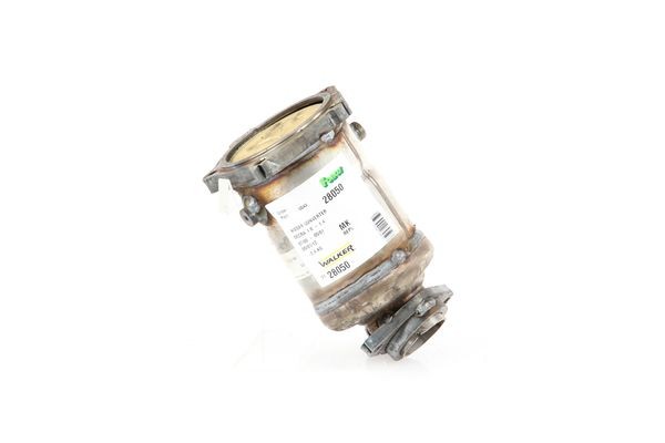 WALKER 28050 Catalytic converter 91, with mounting parts, Length: 230 mm