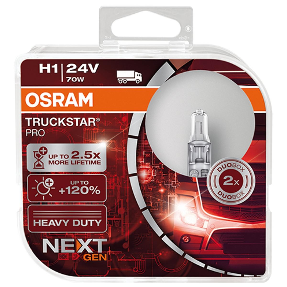 64155TSP-HCB OSRAM Glühlampe, Fernscheinwerfer IVECO Trakker