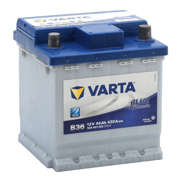 5444010423132 VARTA B36 BLUE dynamic B36 Batterie 12V 44Ah 420A B13  Bleiakkumulator