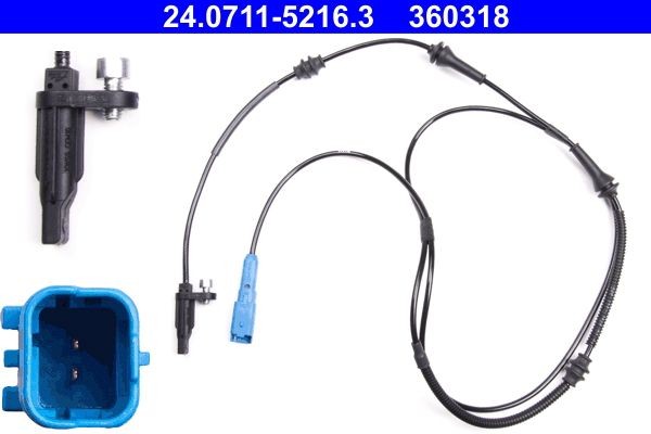 ATE 24.0711-5216.3 Abs sensor CITROЁN C5 2015 price