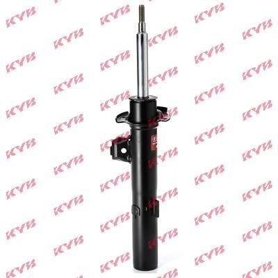 339270 Shocks 339270 KYB Front Axle Left, Gas Pressure, Twin-Tube, Suspension Strut, Damper with Rebound Spring, Top pin, Bottom Clamp