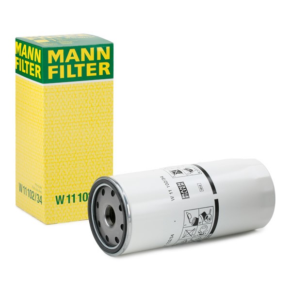 W 11 102/34 MANN-FILTER Ölfilter VOLVO A-Series