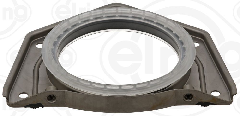 ELRING 199.191 Crankshaft seal with mounting sleeve, FPM (fluoride rubber), with housing