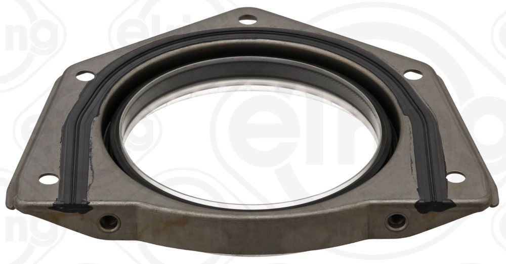 199.191 Shaft seal, crankshaft 199.191 ELRING with mounting sleeve, FPM (fluoride rubber), with housing