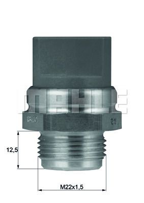 BEHR THERMOT-TRONIK TI 54 92D Engine thermostat Opening Temperature: 92°C, with seal