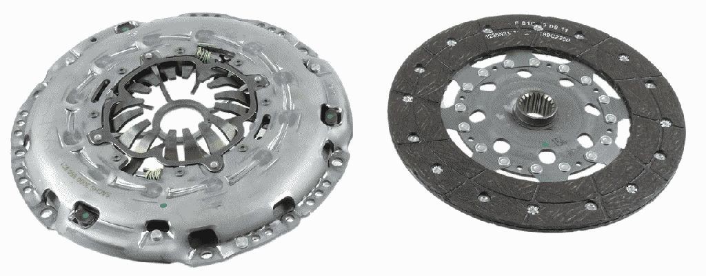 SACHS XTend without clutch release bearing, 250mm Ø: 250mm Clutch replacement kit 3000 950 921 buy