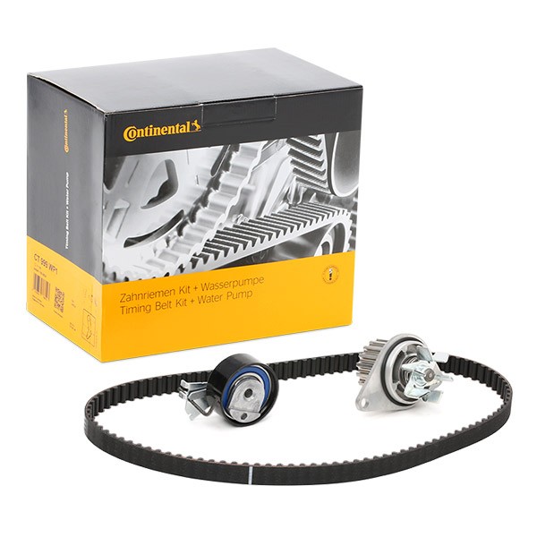 Water pump and timing belt kit CONTITECH CT1067WP1 - Citroen C3 Belt and chain drive spare parts order
