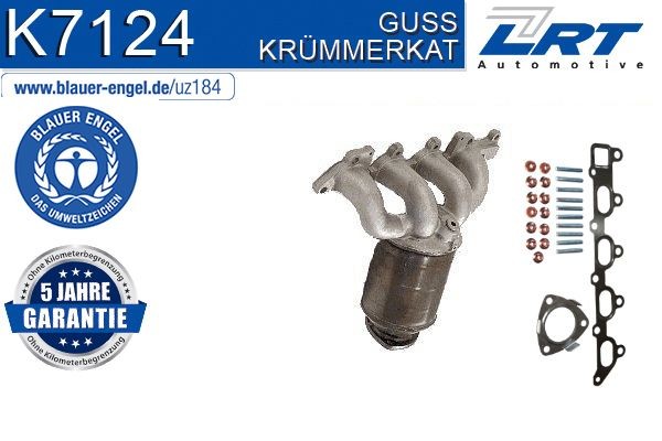 LRT K7124 Exhaust manifold Opel Astra G t98 1.8 16V 125 hp Petrol 2004 price