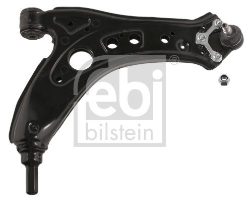 FEBI BILSTEIN 37196 Suspension arm with lock nuts, with bearing(s), with ball joint, Front Axle Right, Lower, Control Arm, Sheet Steel