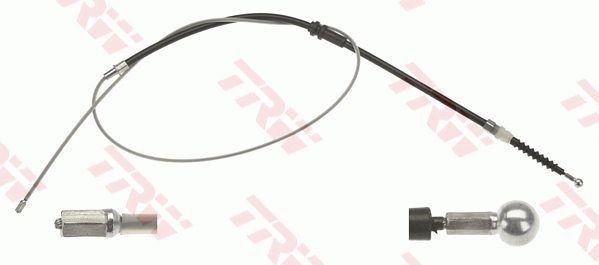 TRW GCH284 Hand brake cable 2K0609721C