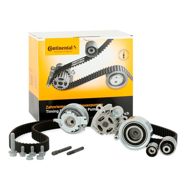 CONTITECH CT1139WP6 Water pump and timing belt kit with camshaft screws, Number of Teeth: 160, Width: 25 mm