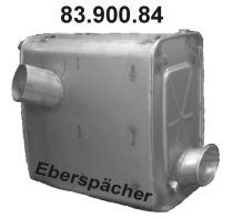 Great value for money - EBERSPÄCHER Rear silencer 83.900.84