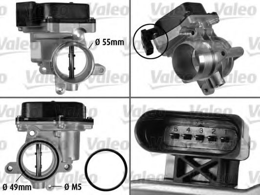 VALEO Control flap air supply 700432 buy online