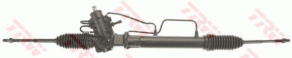 JRP1245 TRW Power steering rack NISSAN Hydraulic, for left-hand drive vehicles, TRW, toothed, with external thread, M12x1,25, 1121 mm