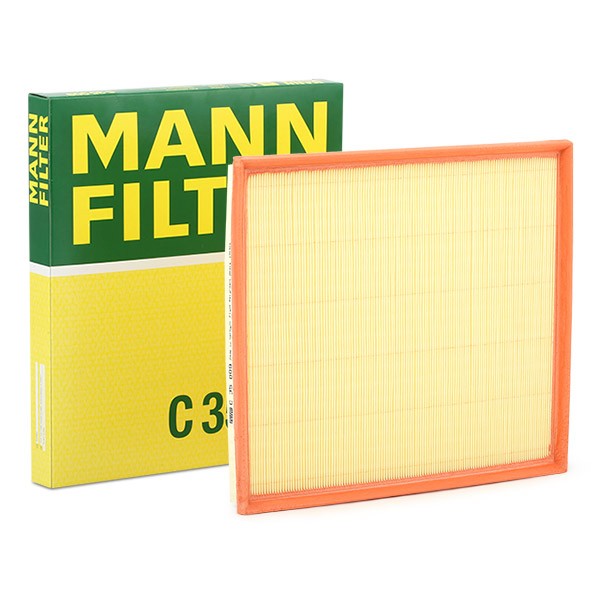 MANN-FILTER 35mm, 301mm, 342mm, Filter Insert Length: 342mm, Width: 301mm, Height: 35mm Engine air filter C 35 009 buy