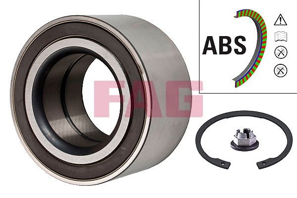 Wheel bearing kit FAG 713 6789 70 - Ford Focus Mk3 Box Body / Estate (DYB) Bearings spare parts order