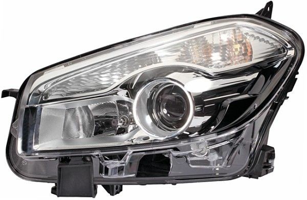 Headlight HELLA Right, H7/H7, PY21W, with with motor headlamp DE, Halogen 1EL010335061 for NISSAN QASHQAI ▷ AUTODOC price and review