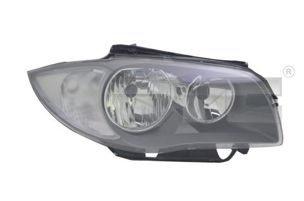 TYC 20-0649-25-2 Headlight Right, H7/H7, for right-hand traffic, without electric motor