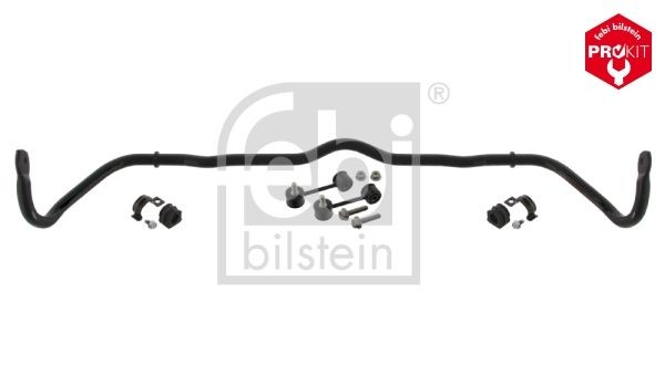 36640 FEBI BILSTEIN Sway bar VW Front Axle, with rubber mounts, with coupling rod, Bosch-Mahle Turbo NEW