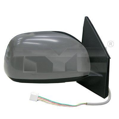 TYC Left, primed, for electric mirror adjustment, Convex, Heatable Side mirror 336-0066 buy