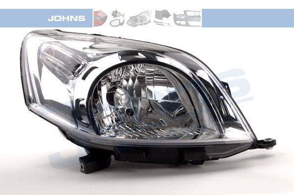 30 65 10 JOHNS Headlight PEUGEOT Right, H4, with indicator, with motor for headlamp levelling