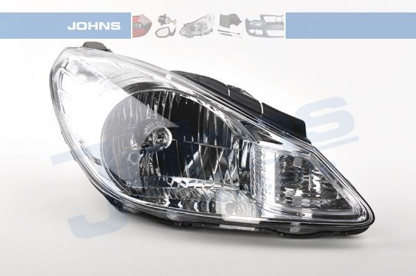 JOHNS 39 01 10 Headlight Right, H4, with indicator, with motor for headlamp levelling