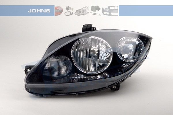 JOHNS 67 23 09-4 Headlight Left, H7, H1, with indicator, without motor for headlamp levelling