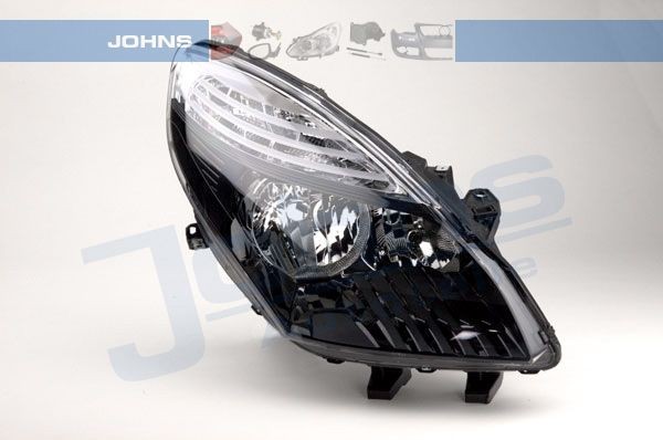 JOHNS 60 33 10 Headlight Right, H7/H7, with indicator, without motor for headlamp levelling