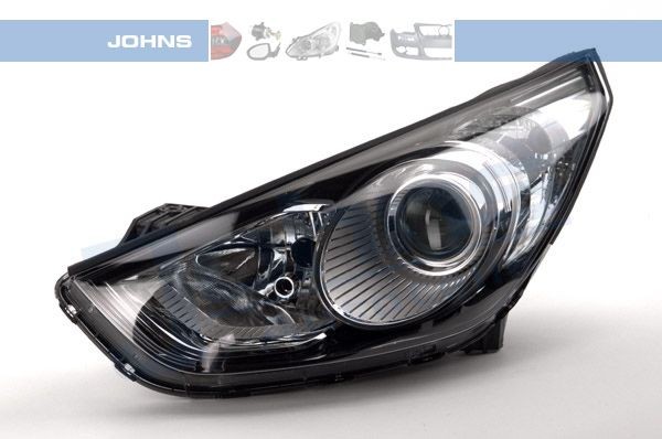 JOHNS 39 66 09 Headlight Left, H7/H7, with indicator, without motor for headlamp levelling