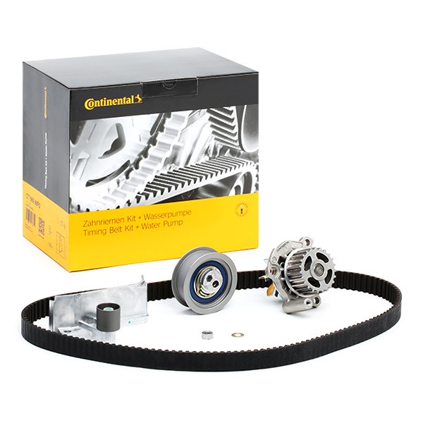 Seat Cooling system parts - Water pump and timing belt kit CONTITECH CT909WP2