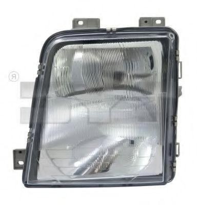 TYC 20-12740-05-2 Headlight Left, H1/H1, for right-hand traffic
