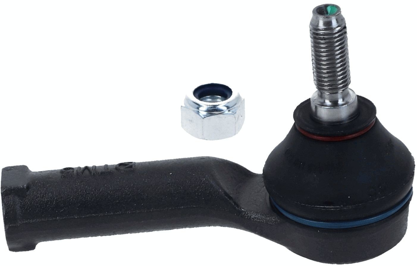 2548402 Tie rod end 25484 02 LEMFÖRDER Cone Size 14,6 mm, Front Axle, Right, outer, with accessories