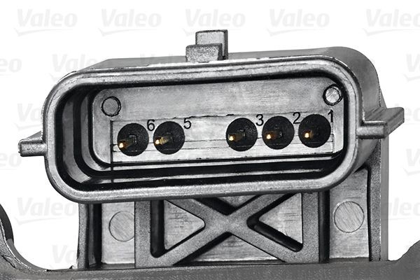 VALEO 700430 Control flap air supply Electric, with gaskets/seals, ORIGINAL PART