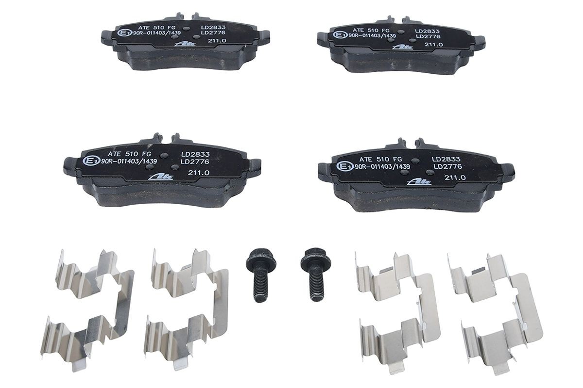 13047027762 Disc brake pads ATE 23070 review and test