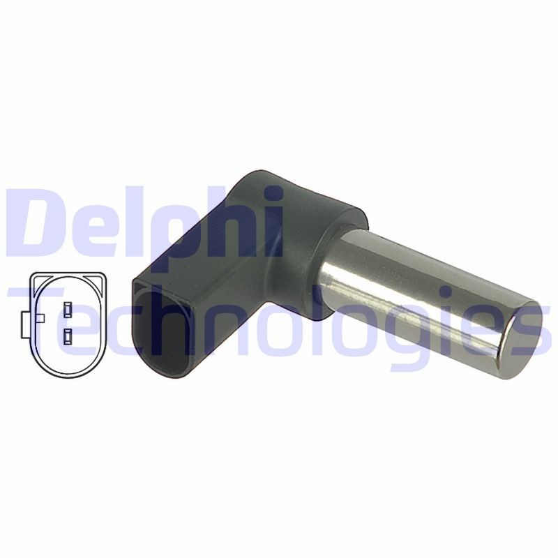 DELPHI 2-pin connector Number of pins: 2-pin connector Sensor, crankshaft pulse SS10905 buy