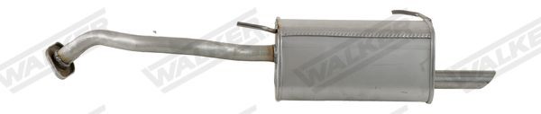 23521 WALKER Exhaust muffler NISSAN Length: 990mm, with pipe, without mounting parts