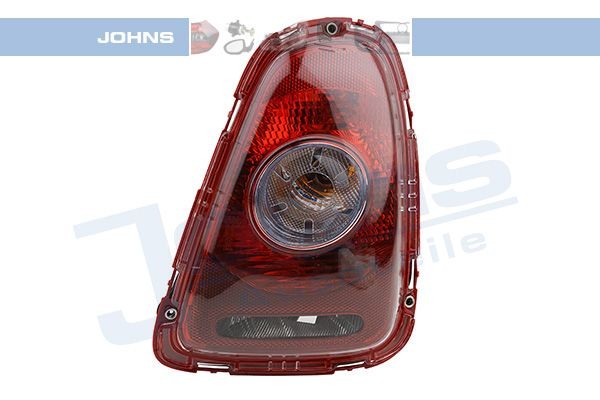JOHNS 20 52 88-3 Rear light Right, red, with bulb holder