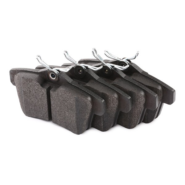 0986494437 Set of brake pads E9 90R-01871/2734 BOSCH Low-Metallic, with anti-squeak plate, with mounting manual