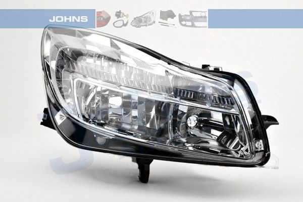 JOHNS 55 17 10 Hauptscheinwerfer rechts, H7, H1, mit Blinklicht, mit  Tagfahrlicht, mit Stellmotor für LWR für OPEL INSIGNIA ▷ AUTODOC Preis und  Erfahrung