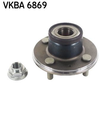 Honda JAZZ Bearings parts - Wheel bearing kit SKF VKBA 6869