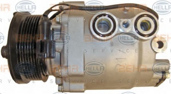 8FK 351 334-611 Kältemittelkompressor HELLA - Markenprodukte billig