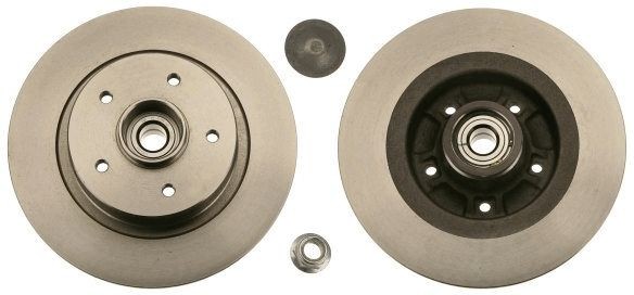 Renault SCÉNIC Brake discs and rotors 7015583 TRW DF6127BS online buy