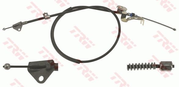 TRW 1487, 1243mm, Drum Brake Cable, parking brake GCH418 buy
