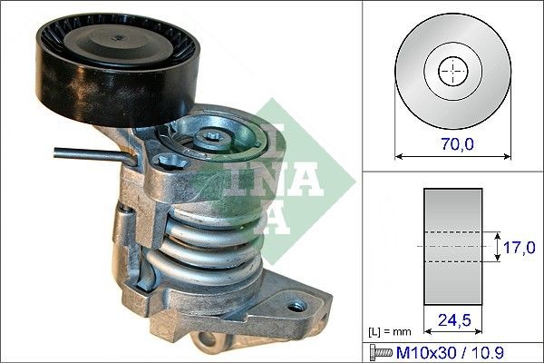 INA 534045010 Tensioner pulley 639 200 04 70